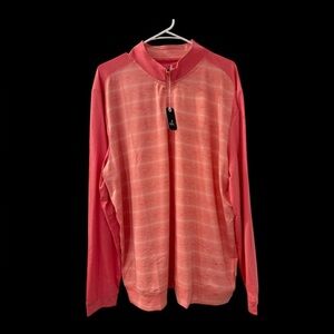 JOHNNIE O
Bert Quarter Zip Up Pullover Color Taffy Size XL NWT